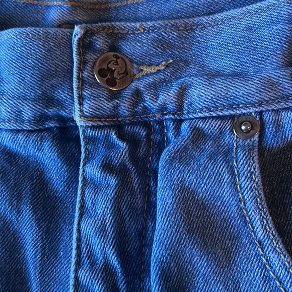 Vintage Mickey Mouse Jean denim Shorts - Picture 7 of 10